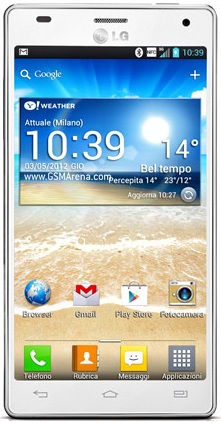 Смартфон LG Optimus 4X HD P880 White - Тутаев